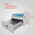 T-962A инфракрасный обогреватель печи оплавления BGA SMD SMT паяльная станция 1500 Вт печь оплавления 300*320 мм