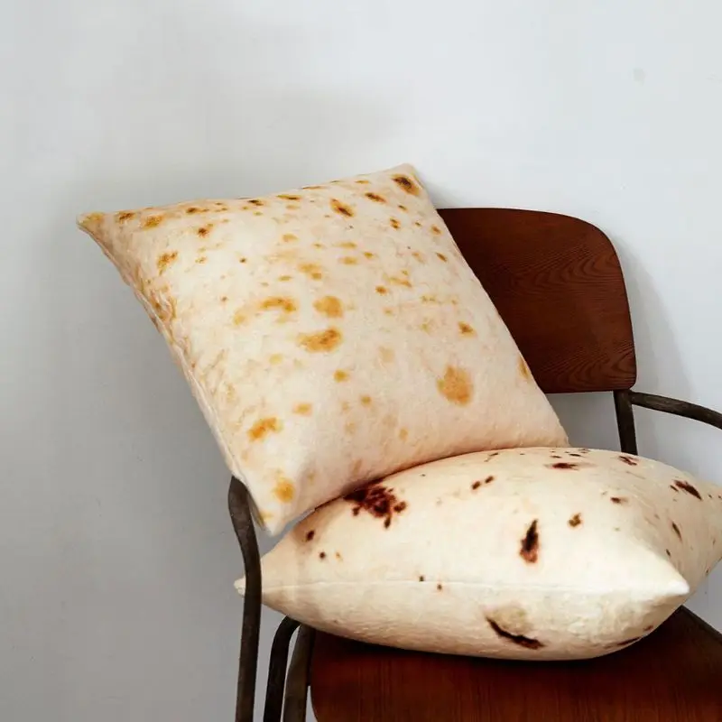 Коралловый бархат буррито тортилья круглый пледы одеяло наволочка креативный