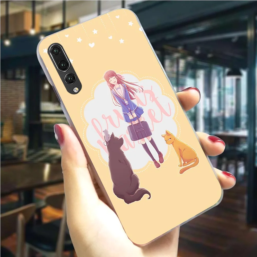 Подарочная корзинка для фруктов из аниме жесткий чехол телефона huawei Nova 3i крышка 6A