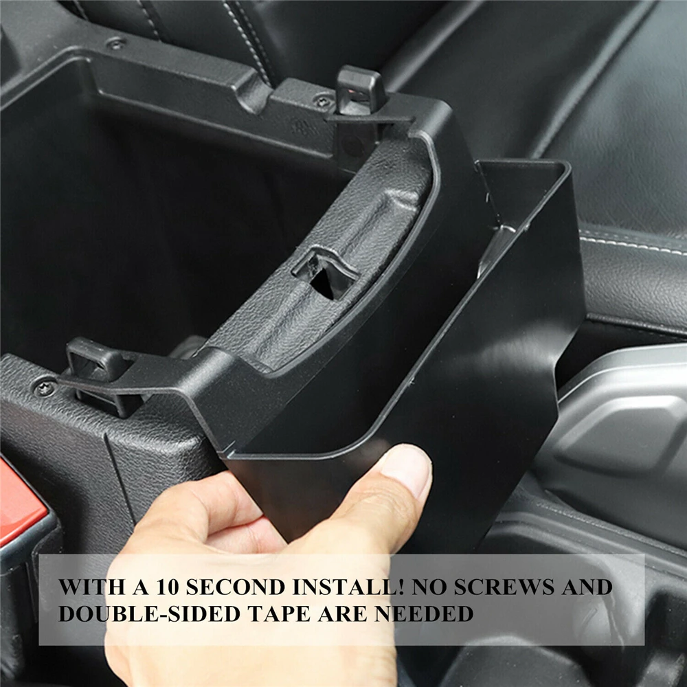Передняя центральная консоль Органайзер лоток для Jeep Wrangler JL JLU 2018-2020 2021