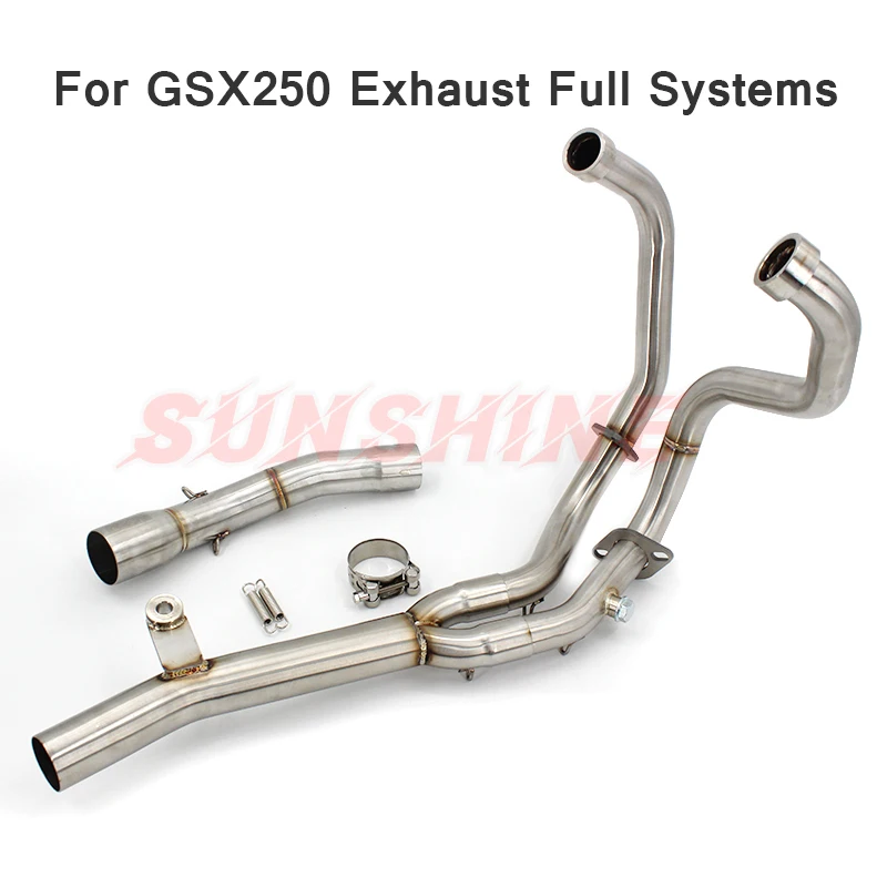 Выхлопная труба для мотоцикла 51 мм без шнуровки полноценных систем Pitbike 304 из