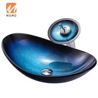 counter top boat shape blue easy bathroom sinks sets outdoor handwashing lavabo wash basin