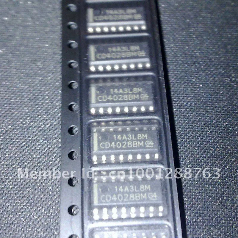 

30pieces CD4028BM CD4028B CD4028 CD4028BM96 SOP3.9 New original