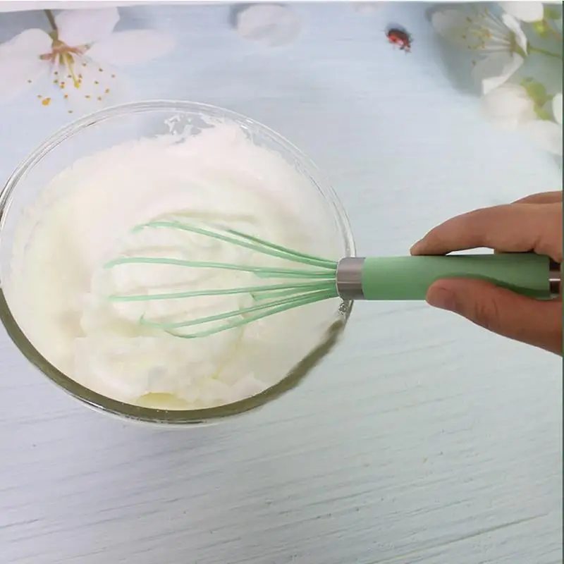 

Stainless Steel Wire Whisk Manual Egg Beater Blender Milk Cream Butter Beater Kitchen Baking Cooking Utensils Accessiores