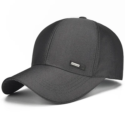 Dark Grey Однотонная весенне-летняя кепка, фирменная бейсболка для мужчин и женщин, кепка для папы, бейсболки для мужчин Bones Masculino - Цвет: Dark Grey
