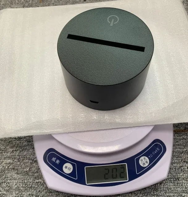 Прохладный праздничный свет s 3D USB акриловый ночсветильник светодиодный