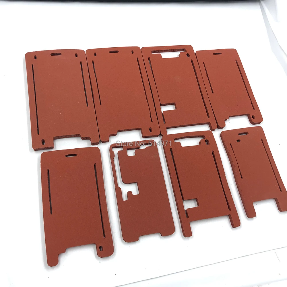 Внешний экран Стеклянная линза OCA Выравнивающая форма для iphone X 5 6 6s 7 7s 8 8Plus УФ