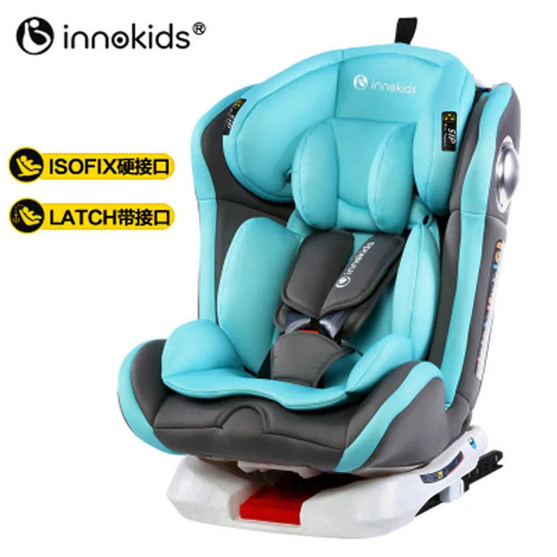 2020Free shipping 360 Degree Baby Car Seat Child Car Safety Seat Isofix Latch Connection 0-12 Years Baby Booster Car Seat ECE