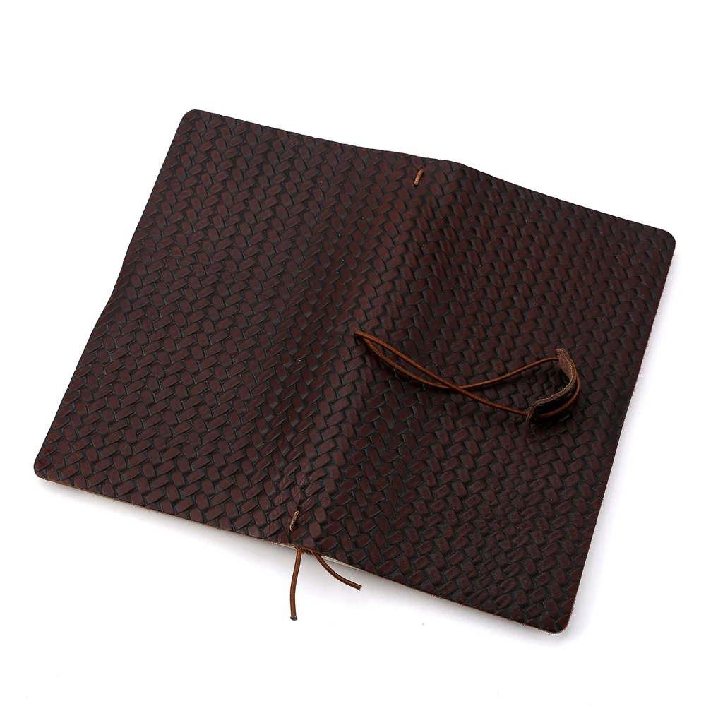 Дорожный блокнот 2019 дневник винтажный из коровьей кожи книга для записей