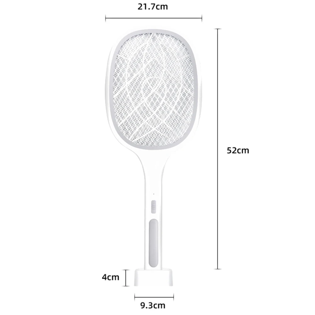 

Two-in-One 10 LED Trap Mosquito Killer Lamp 3000V Electric Bug Zapper USB Rechargeable Summer Fly Swatter Trap Flies Insect