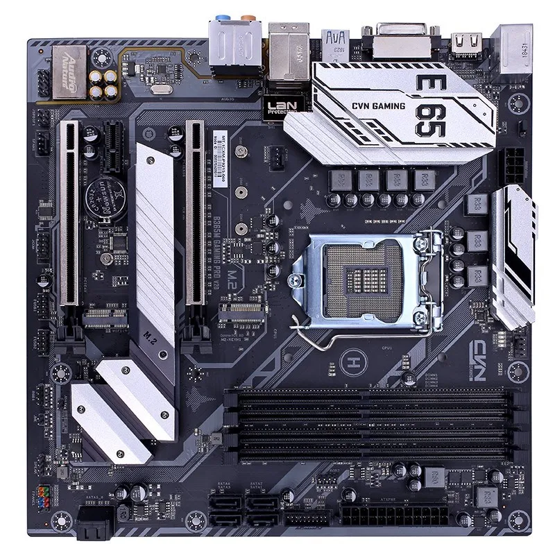 Novel Colorful CVN B365M GAMING PRO V20 материнская плата двухканальная DDR4 RAM USB3.1 Gen1 M.2 NVME SATA3.0 6