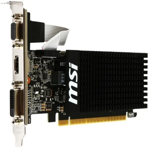 MSI NVIDIA GeForce GT 710 1 GD3H LP 1GB 64 bit DDR3 DX(12) PCI-E 3.0 Graphics Card (GT 710 1 GD3H LP)