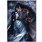 5d алмазная живопись Mo Dao Zu Shi, фигурка мастера дьявольского культа аниме, вышивка крестиком, 3D Алмазная мозаика, полноразмерная вышивка