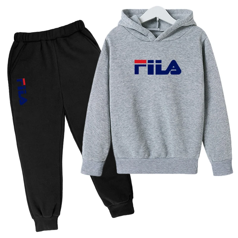 

New Kids Wear Hoodie Spring Fall 2021 Cotton Kids Wear Hoodie + Pants 2 pieces Kids Wear boys and girls ages 4 to 14