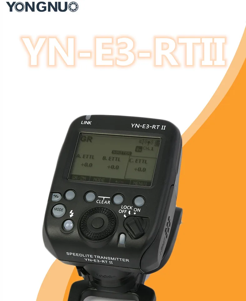 YONGNUO R3RT YN-E3-RT II ttl радио триггер Speedlite передатчик как ST-E3-RT для Canon 600EX-RT, YONGNUO YN600EX-RT