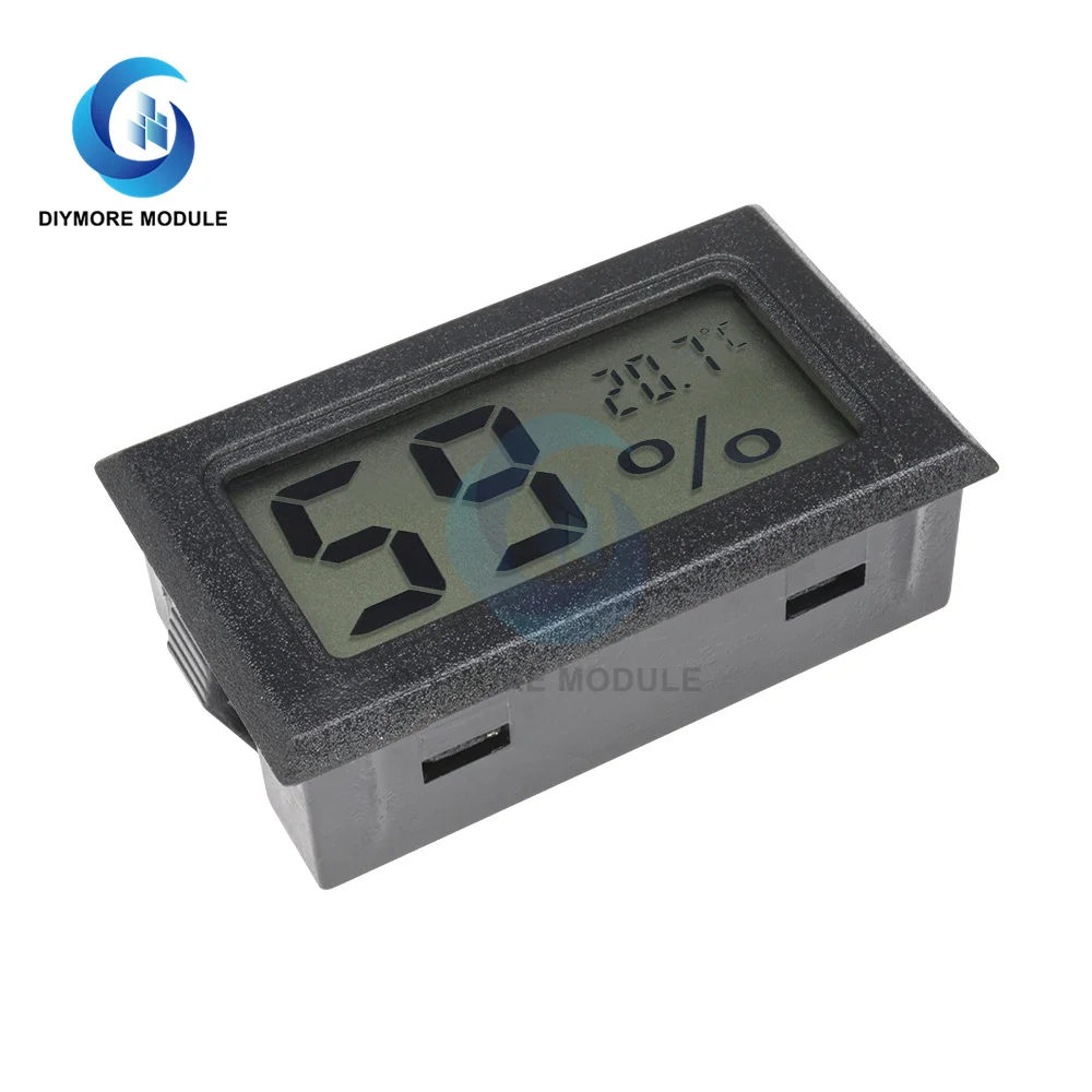 

Mini LCD Digital Thermometer Hygrometer Indoor Convenient Temperature Sensor Humidity Meter 10%-99%RH -50â„ƒ -60â„ƒ Gauge Module