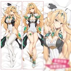 1 шт., чехол-подушка с двусторонней печатью аниме Xenoblade Chronicles 2, для косплея, реквизит для декора для женщин и мужчин, подарок 50 см * 150 см