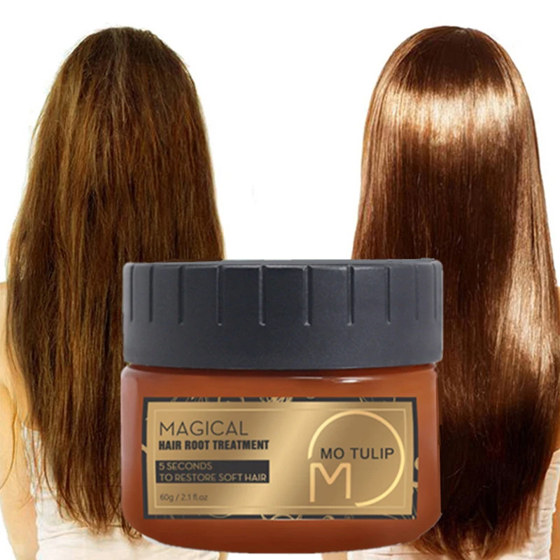 

1pcs Magic 5 Second Hair Mask Advanced Molecular Hair Root Treatment Hair Return Original Elastic Supple Hair Repair Hair Care