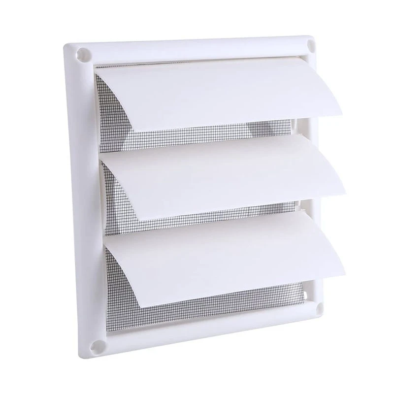 Настенная решетка для вентиляции Вентиляционная пластиковая жалюзи настенный