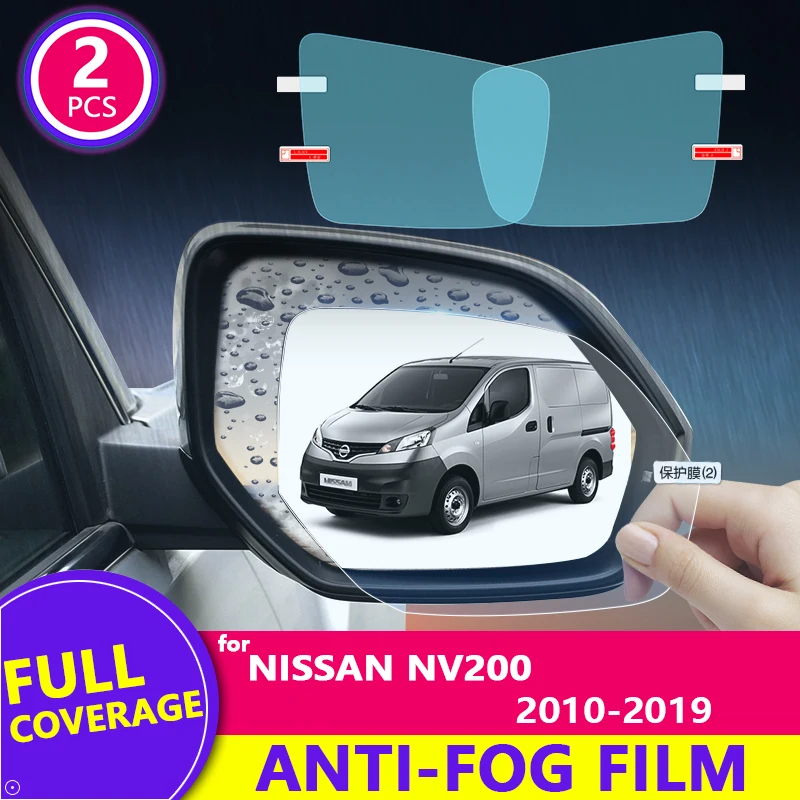 Автомобильная Зеркальная Наклейка для Nissan NV200 2010 2019 2014 2016 2017 2018|Наклейки на