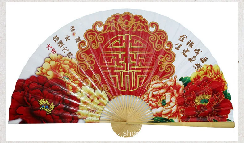 Веер настенный четыре размера веер для украшения комнаты ручная технология