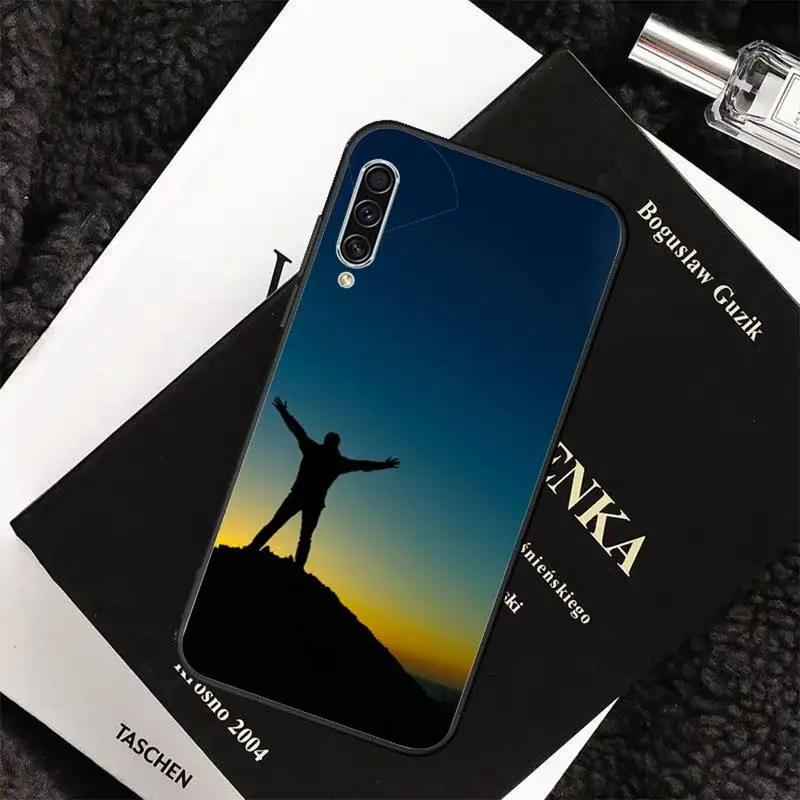 

Prayer free sunset Inspirational Phone Case for samsung galaxy a 51 52 71 50 12 72 21s 70 40 20e 31 30s 32 5G soft cover