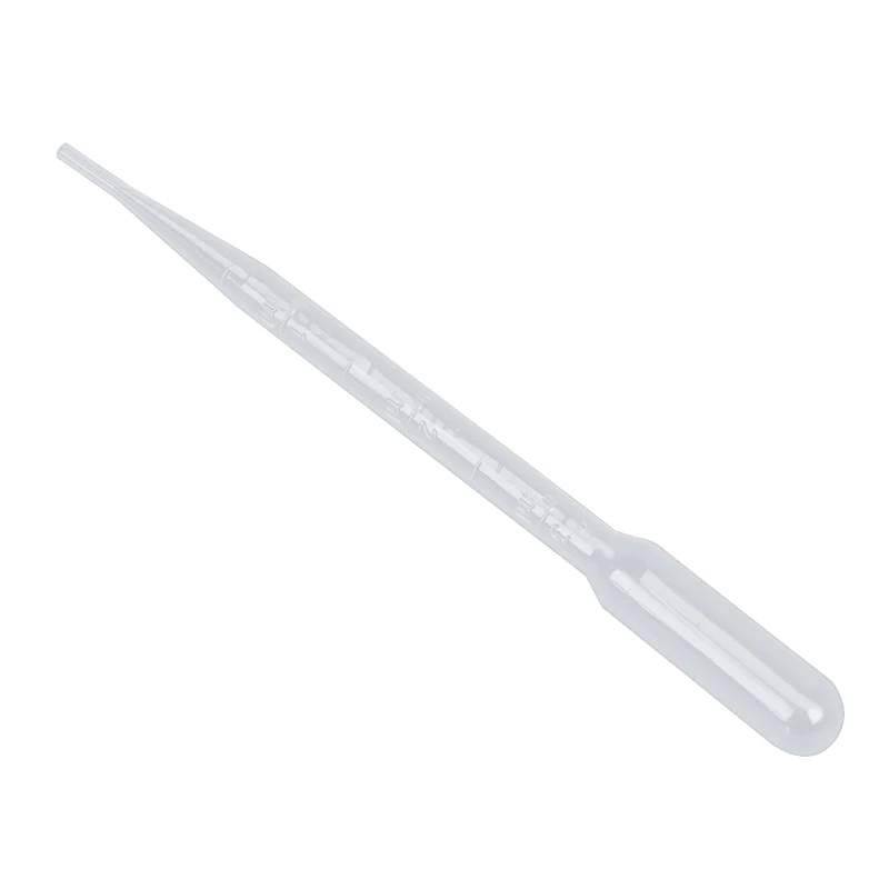 

50pcs 3 ml pipette to transfer Dropper Scales transparent