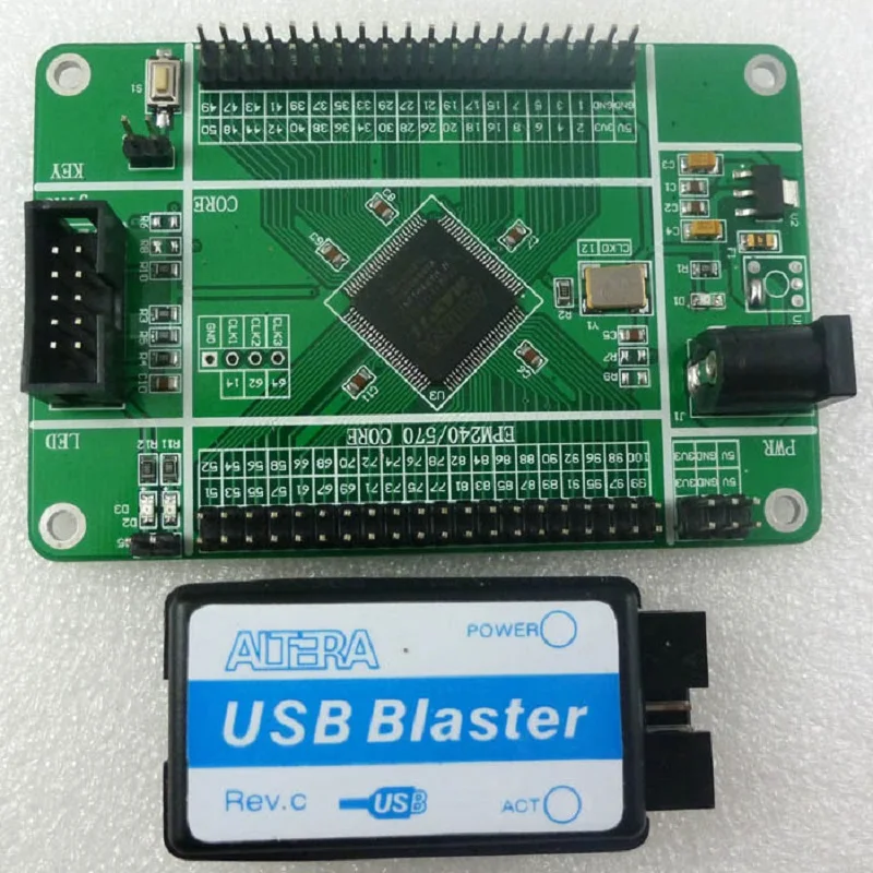Программатор Altera Max Ii Epm240 Cpld Core и Usb программатор Blaster Fpga для Epm240t100c5n Jtag Pld макетный