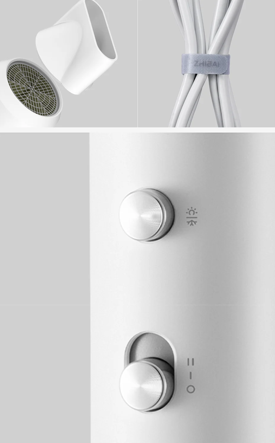 XIAOMI MIJIA zhiбаи HL3 Анион Фен для волос с отрицательными ионами 1800 Вт Быстросохнущий Портативный Фен-диффузор профессиональный уход за волосами