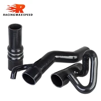 black turbo boost silicone pipe intercooler pressure clamp hose for audi s6 c4 2 2l aan turbo 1995 1997 car accessories