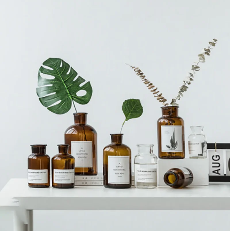 

Vase Home Decor Vases For Living Room Decoration Glass Vase Nordic Jarrones кашпо Ins ваза Ornaments Vases вазы