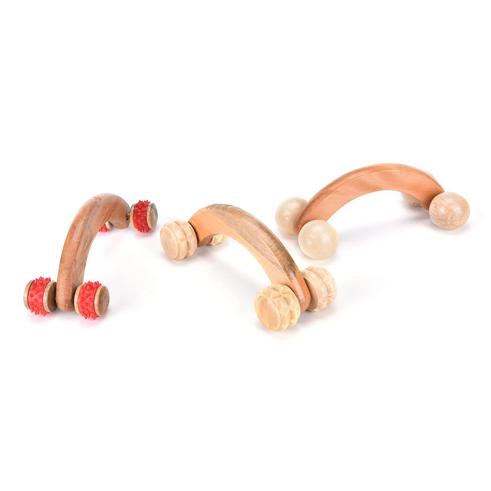 Деревянный автомобильный роликовый рефлекторный массаж массажные ролики для