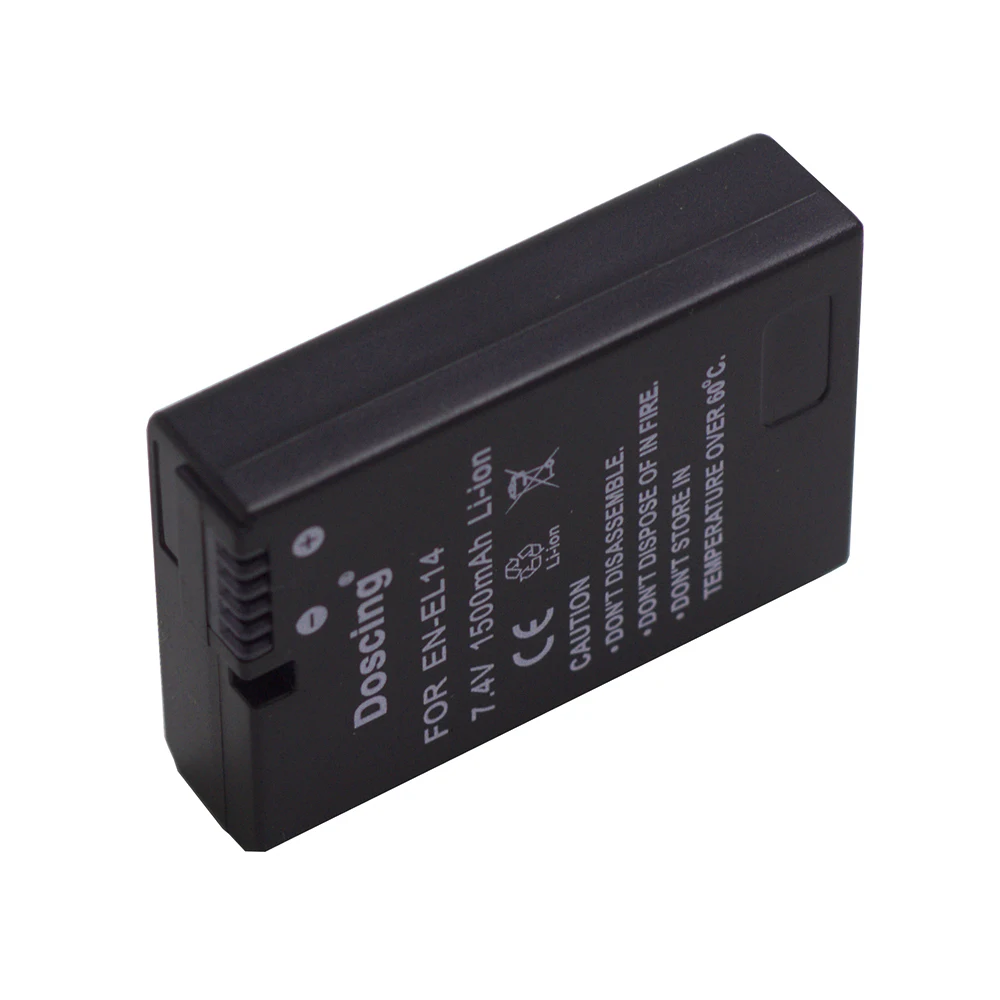 Сменный аккумулятор ENEL14 для Nikon P7800 P7700 P7100 P7000 D5500 D5300 D5200 D3200 D3300 D5100 D3100 | Электроника