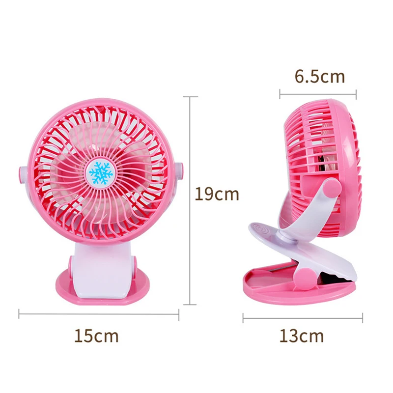 Портативный вентилятор охлаждения мини USB вращающийся на 360 градусов