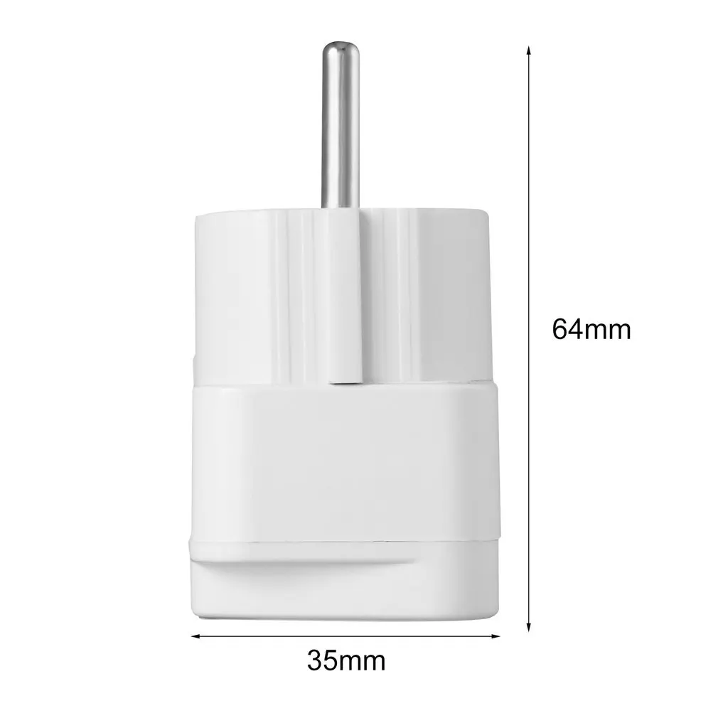 1 шт. компактный и легкий AU US UK в EU AC разъем питания для путешествий дома конвертер
