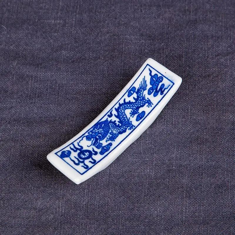 1 шт. ретро шаблон CN (происхождение) JDZ сине-белая фарфоровая Керамическая