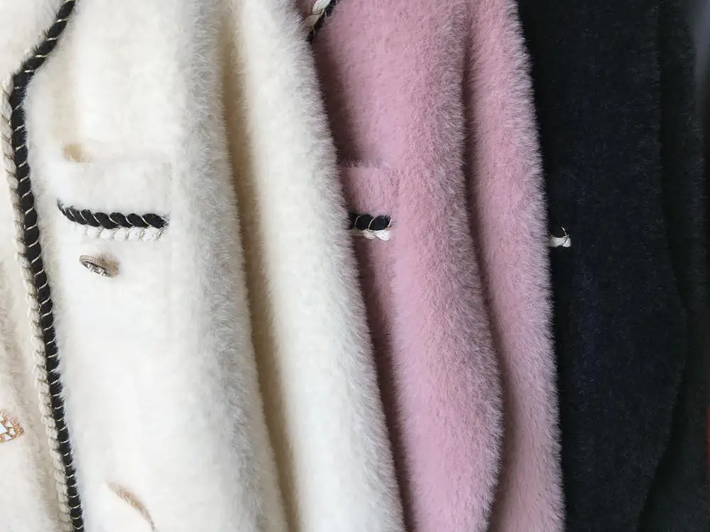 

Sweater Women Loose Wearing Spring And Autumn Small Fragrance Wind French Knitted Cardigan Net Eed Short Coat