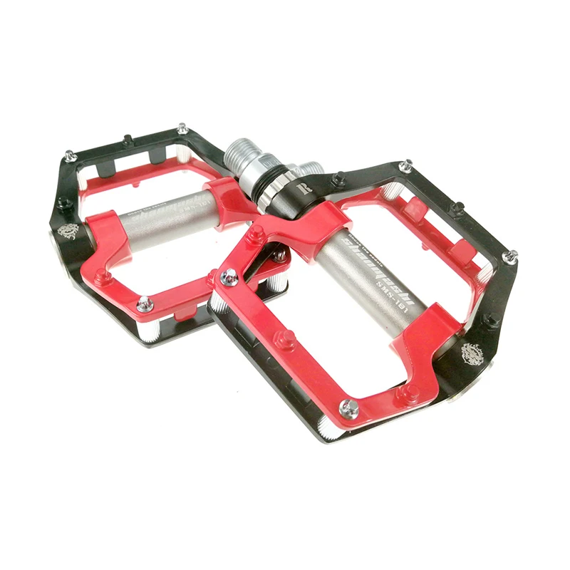 Shanmashi педаль для велосипеда волокно Сверхлегкий широкий подшипник плоская