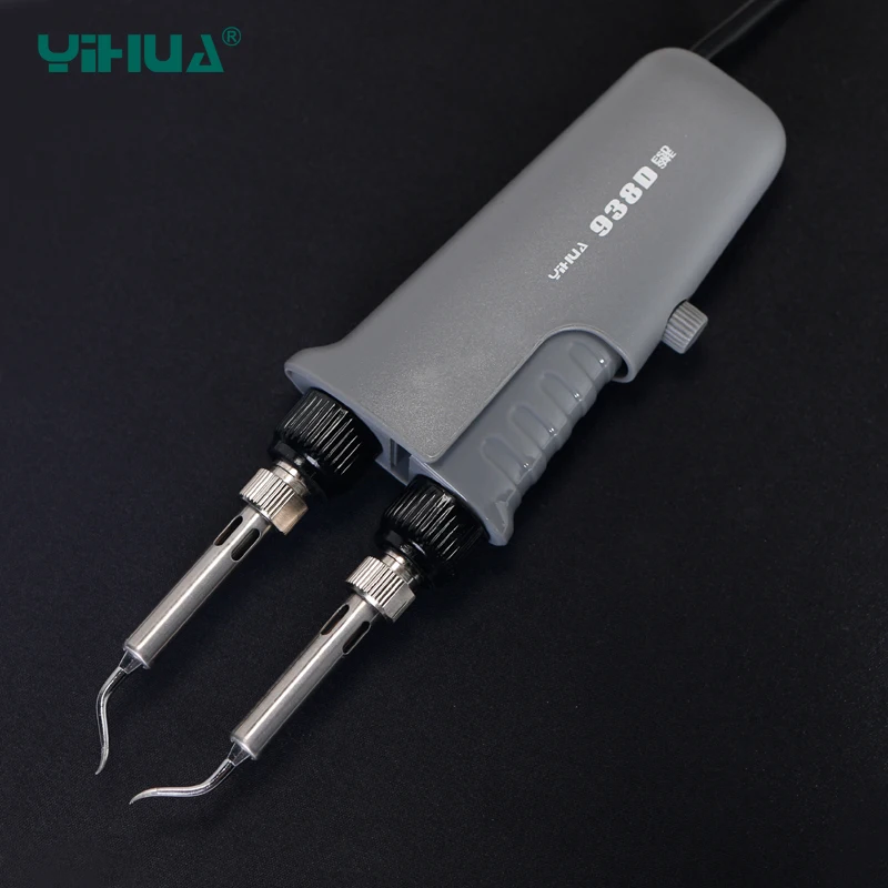 YIHUA 938D Portable Tweezers Soldering Iron Station Welding Tool Free Shipping Soldering Station 110V 220V 37*17.5*8 Cm 200~480