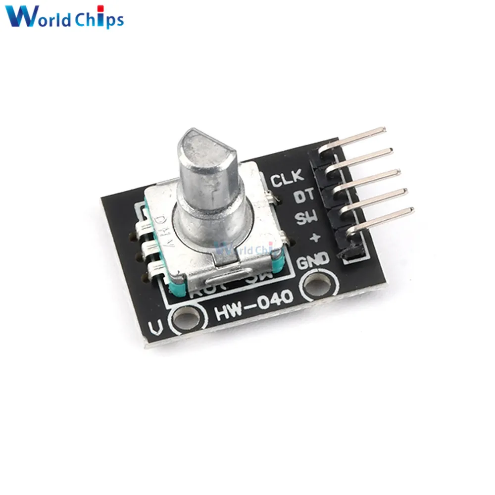 2 шт. KY 040 360 градусов модуль роторного кодировщика для Arduino совместимый