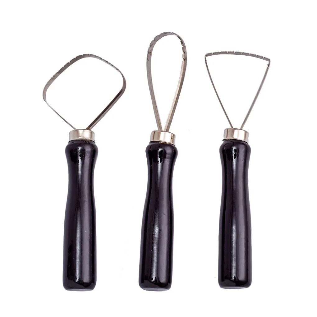 3 шт./компл. Скульптура скребок резные осадка формирователь Керамика гончарная