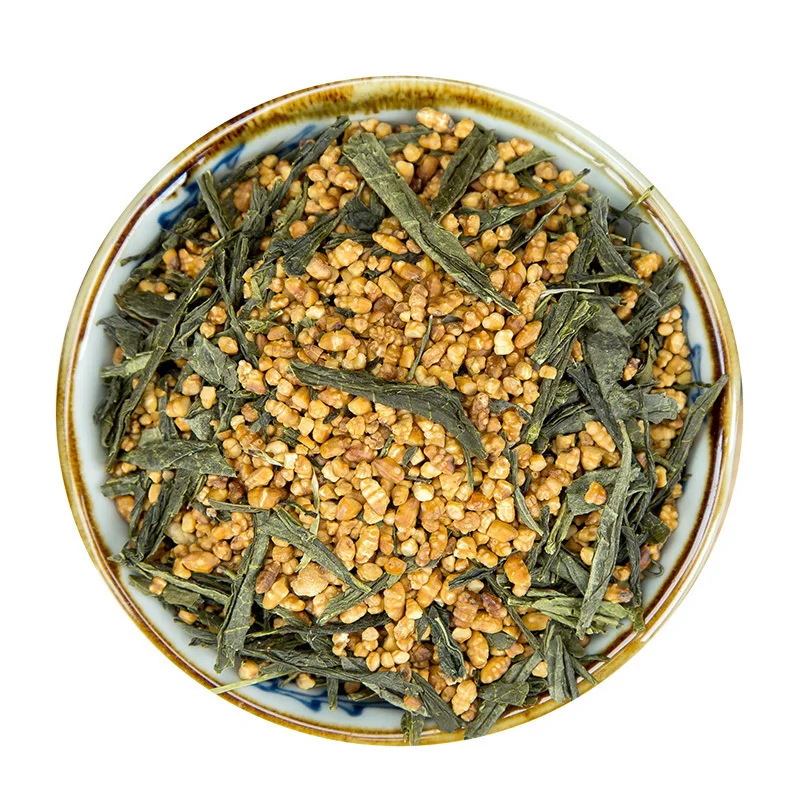 

500g Japanese Green Genmaicha Natural Green With Roasted Brown Rice