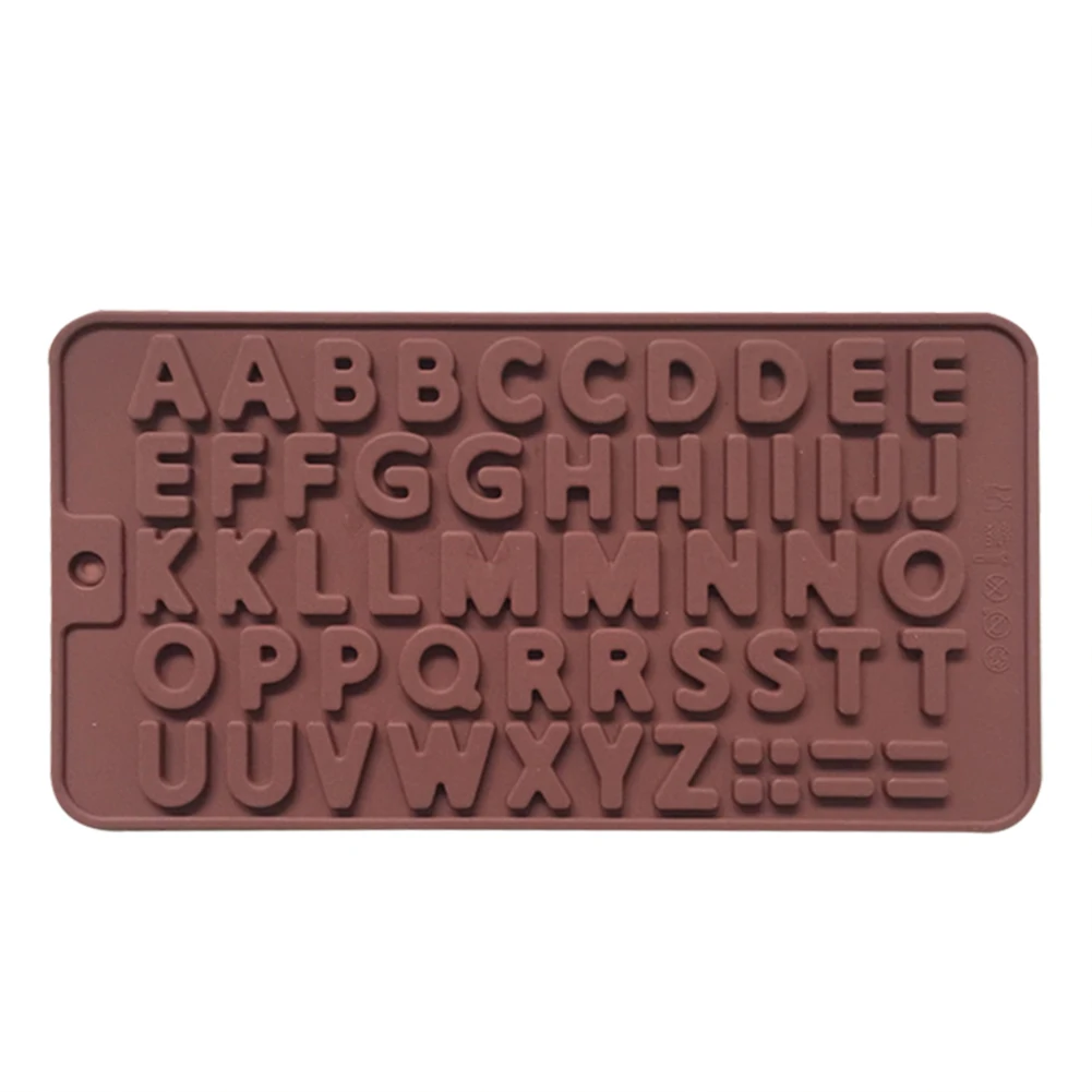 Kitchen DIY Chocolate Cake Mold 26 English Alphabet Silicone Baking Tool Ice Tray Cube Tools |
