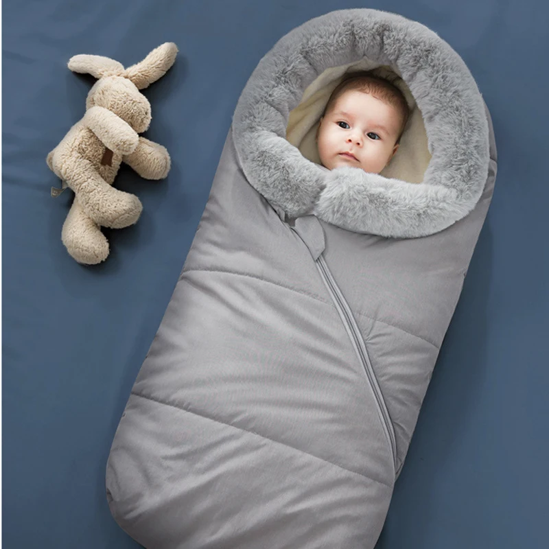 Детский спальный мешок водонепроницаемый ветрозащитный для детской коляски