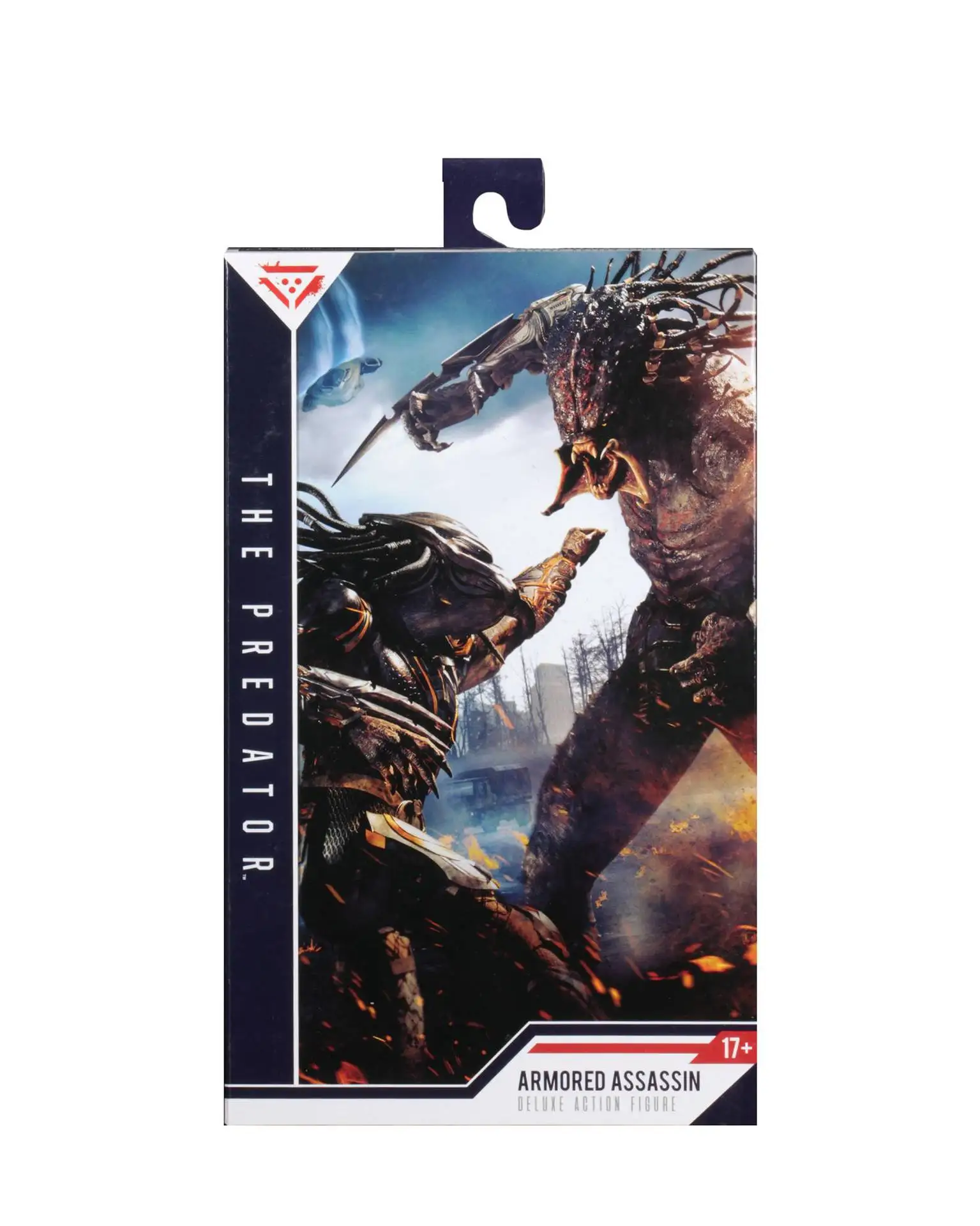 NECA the Predator Armored Assassin шарнирная ПВХ фигурка Коллекционная модель игрушки