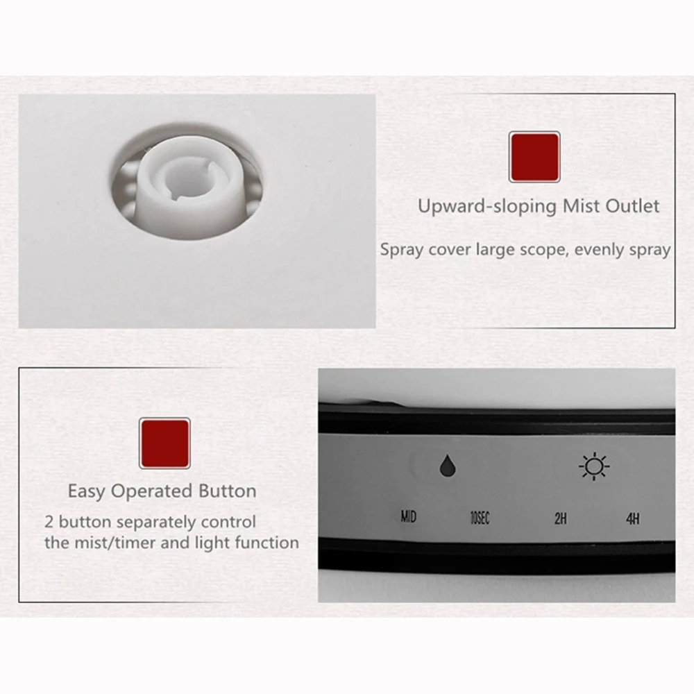 Китайский стиль керамический аромадиффузор 200 мл нано распыление Ароматерапия