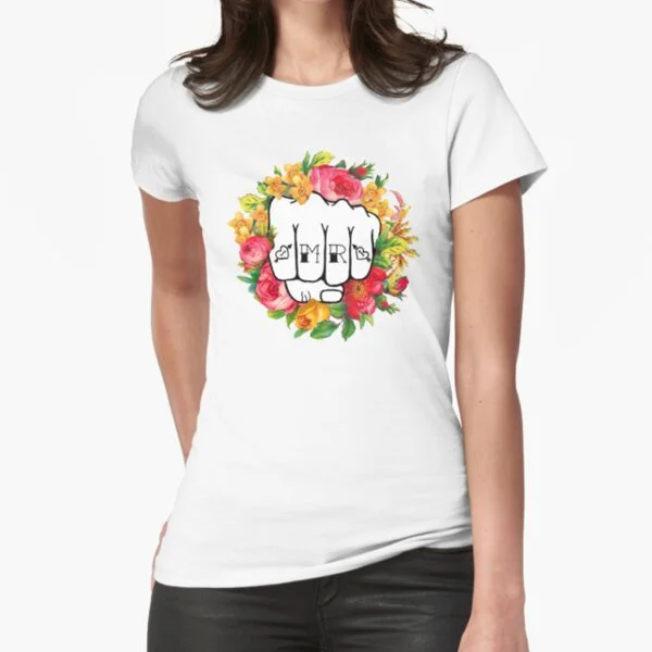 

Mr Left Tattoo T-Shirt Print Top