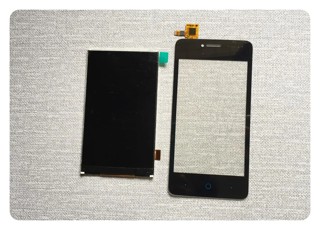black touch lcd Черный сенсорный экран для zte Blade T221 A5 Pro AF3 ЖК-дисплей сенсорный сенсор панель дигитайзер замена экрана - Цвет: black touch lcd