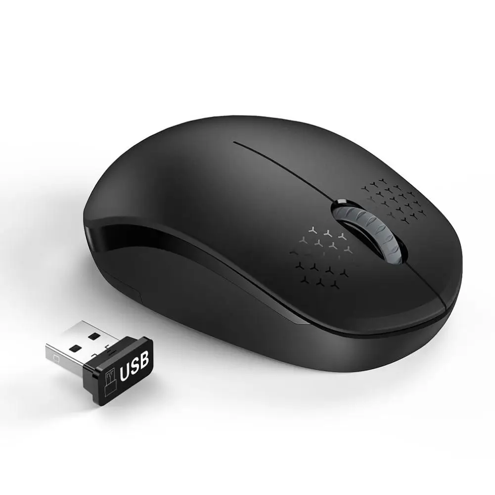 

i210 Mute 2.4G Wireless Portable Ergonomic Mouse for Desktop Computer Laptops 1600DPI Games Gaming Wireless mouse for Computer