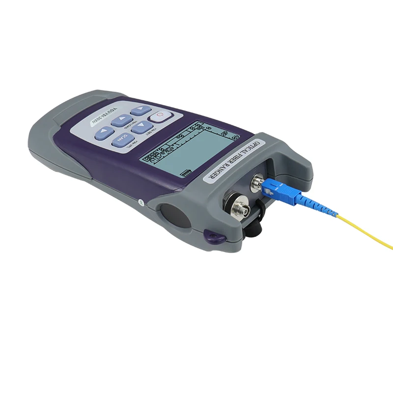 Мини 60 км волоконно-оптический OTDR оптический рефлектометр встроенный VFL с FC SC Touch |